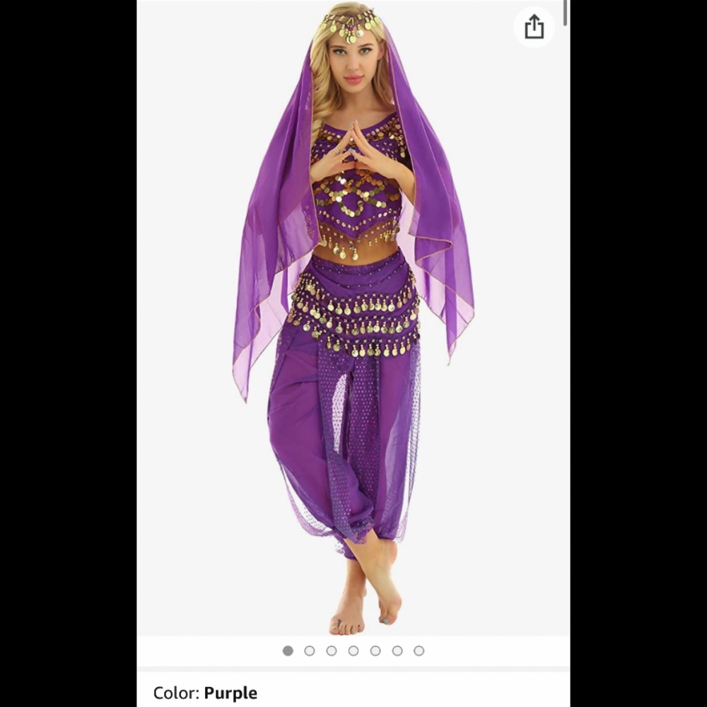 Belly Dancer Genie Gypsy - Women’s Costume -Size Small to XL